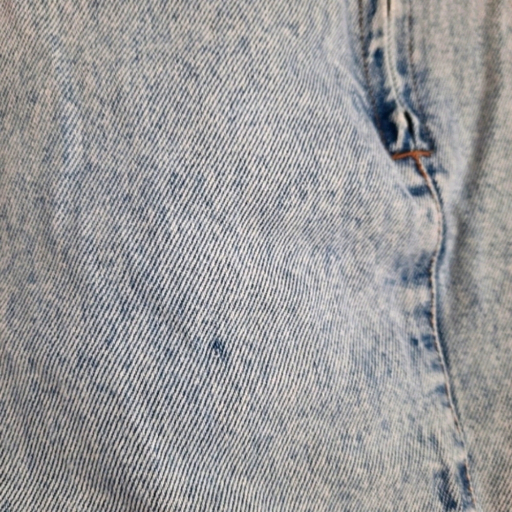 Vintage Denim Skirt High Waist Acid Wash Midi XS/S - Picture 12 of 14